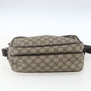 GUCCI GG Supreme Shoulder Bag PVC Leather Beige Silver 114531 Auth yk19932-9