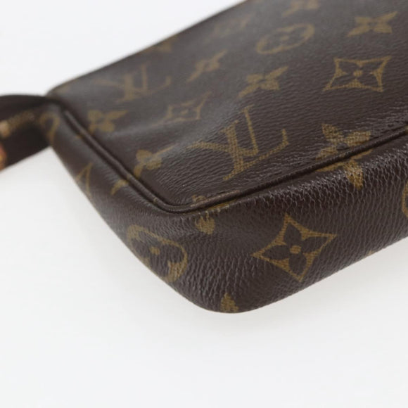 LOUIS VUITTON Monogram Pochette Accessoires Pouch M51980 LV Auth yk19935
