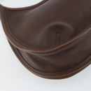 Coach Ergo Hand Bag Leather Brown Silver Auth yk19937-11