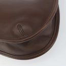 Coach Ergo Hand Bag Leather Brown Silver Auth yk19937-12