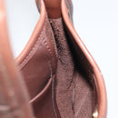 Coach Ergo Hand Bag Leather Brown Silver Auth yk19937-17