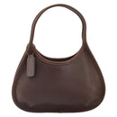 Coach Ergo Hand Bag Leather Brown Silver Auth yk19937-2