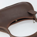 Coach Ergo Hand Bag Leather Brown Silver Auth yk19937-6