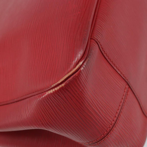 LOUIS VUITTON Epi Passy PM Hand Bag Red M5926E LV Auth yk19943