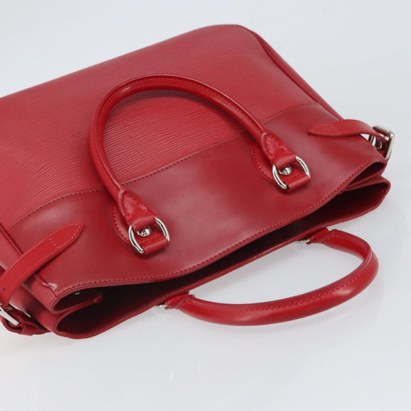 LOUIS VUITTON Epi Passy PM Hand Bag Red M5926E LV Auth yk19943