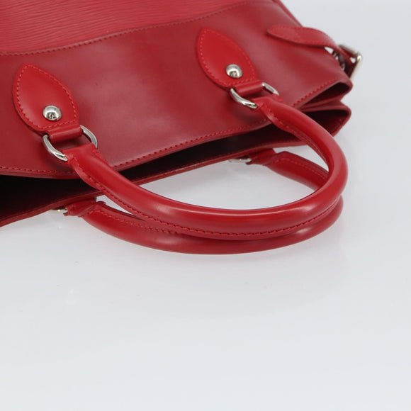 LOUIS VUITTON Epi Passy PM Hand Bag Red M5926E LV Auth yk19943