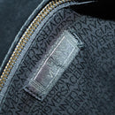 Gianni Versace Hand Bag Leather PVC Black gold Auth yk19945-12