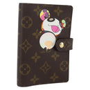 LOUIS VUITTON Monogram Panda Agenda PM Day Planner Cover R20011 LV Auth yk19949V-1
