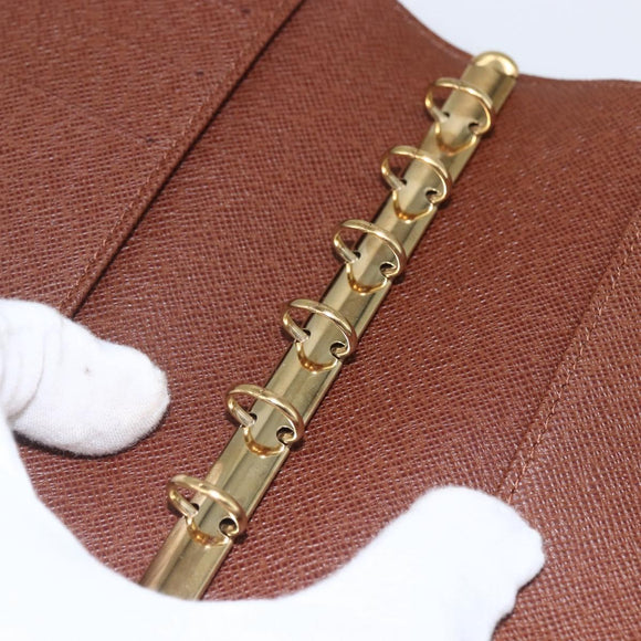 LOUIS VUITTON Monogram Panda Agenda PM Day Planner Cover R20011 LV Auth yk19949V