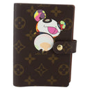 LOUIS VUITTON Monogram Panda Agenda PM Day Planner Cover R20011 LV Auth yk19949V-2