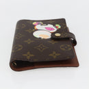LOUIS VUITTON Monogram Panda Agenda PM Day Planner Cover R20011 LV Auth yk19949V-7