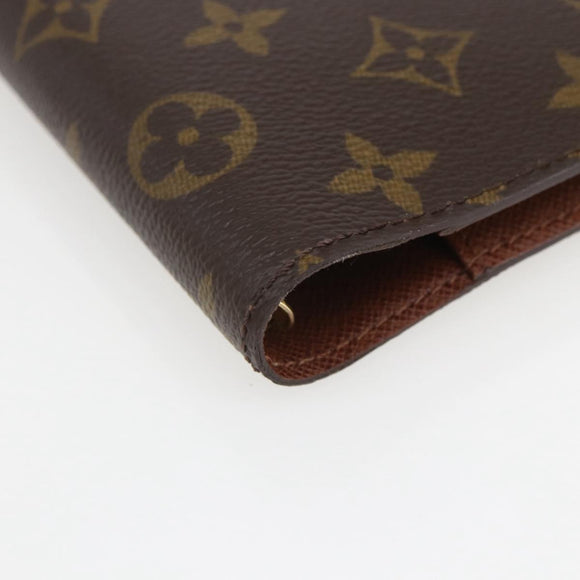 LOUIS VUITTON Monogram Panda Agenda PM Day Planner Cover R20011 LV Auth yk19949V