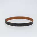 HERMES Constance Belt Leather 37.8"" Black Auth yk19950-3