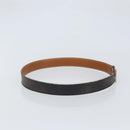 HERMES Constance Belt Leather 37.8"" Black Auth yk19950-4