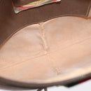 GUCCI GG Supreme Web Sherry Line Bag PVC Beige Gold 904 02 047 Auth yk19952-9