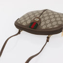 GUCCI GG Supreme Web Sherry Line Bag PVC Beige Gold 904 02 047 Auth yk19952-6