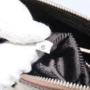 PRADA Hand Bag Patent leather Beige Silver Auth yk19956-12