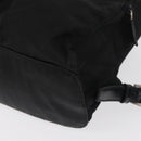 PRADA Backpack Nylon Black Silver Auth yk19964-13