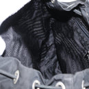 PRADA Backpack Nylon Black Silver Auth yk19964-22