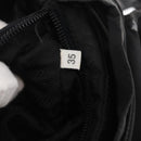 PRADA Backpack Nylon Black Silver Auth yk19964-26