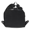 PRADA Backpack Nylon Black Silver Auth yk19964-3