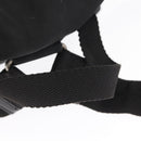 PRADA Backpack Nylon Black Silver Auth yk19964-7