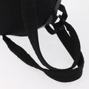 PRADA Backpack Nylon Black Silver Auth yk19964-9