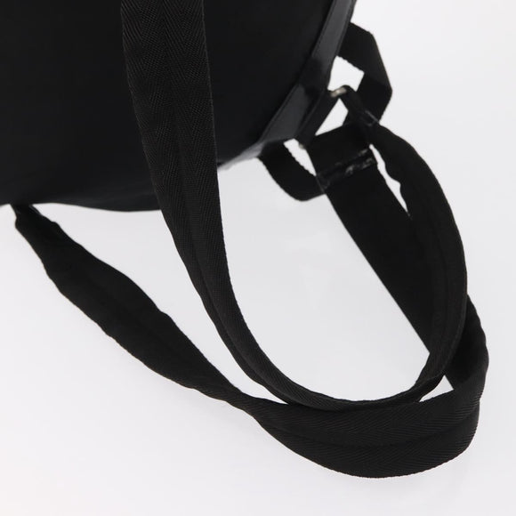 PRADA Backpack Nylon Black Silver Auth yk19964