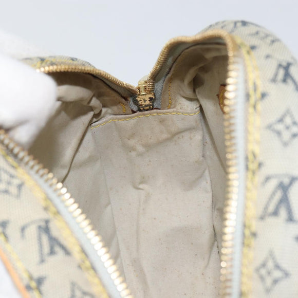 LOUIS VUITTON Monogram Mini Jeanne GM Shoulder Bag Blue M92000 LV Auth yk19968