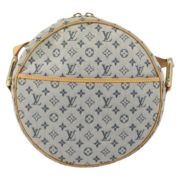 LOUIS VUITTON Monogram Mini Jeanne GM Shoulder Bag Blue M92000 LV Auth yk19968