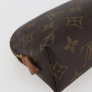 LOUIS VUITTON Monogram Pochette Cosmetic PM Pouch M43998 LV Auth yk19973-16