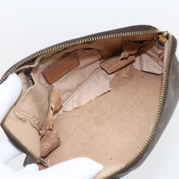 LOUIS VUITTON Monogram Pochette Cosmetic PM Pouch M43998 LV Auth yk19973
