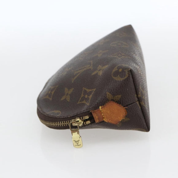 LOUIS VUITTON Monogram Pochette Cosmetic PM Pouch M43998 LV Auth yk19973