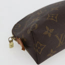 LOUIS VUITTON Monogram Pochette Cosmetic PM Pouch M43998 LV Auth yk19973-14