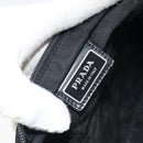 PRADA Shoulder Bag Nylon Black Silver Auth yk19974-18