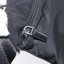 PRADA Shoulder Bag Nylon Black Silver Auth yk19974-21