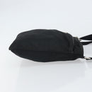 PRADA Shoulder Bag Nylon Black Silver Auth yk19974-3