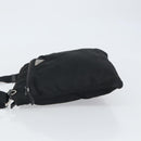 PRADA Shoulder Bag Nylon Black Silver Auth yk19974-4