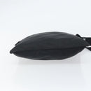 PRADA Shoulder Bag Nylon Black Silver Auth yk19974-5