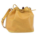 LOUIS VUITTON Epi Petit Noe Shoulder Bag Yellow M44109 LV Auth yk19985-1