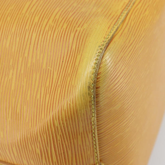 LOUIS VUITTON Epi Petit Noe Shoulder Bag Yellow M44109 LV Auth yk19985