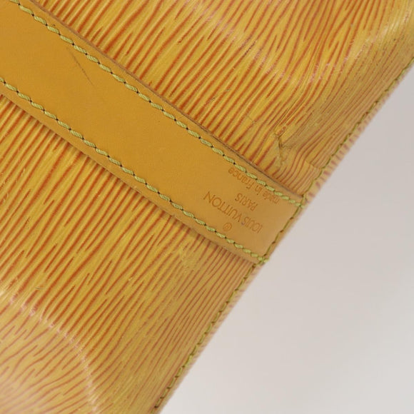 LOUIS VUITTON Epi Petit Noe Shoulder Bag Yellow M44109 LV Auth yk19985