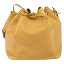 LOUIS VUITTON Epi Petit Noe Shoulder Bag Yellow M44109 LV Auth yk19985-13