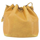 LOUIS VUITTON Epi Petit Noe Shoulder Bag Yellow M44109 LV Auth yk19985-2