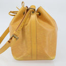 LOUIS VUITTON Epi Petit Noe Shoulder Bag Yellow M44109 LV Auth yk19985-3