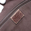 GUCCI GG Canvas Shoulder Bag Beige Silver 146236 Auth yk19988-17