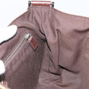 GUCCI GG Canvas Shoulder Bag Beige Silver 146236 Auth yk19988-19
