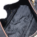 PRADA Bijoux Shoulder Bag Nylon Black Gold Auth yk19999V-17