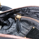 PRADA Bijoux Shoulder Bag Nylon Black Gold Auth yk19999V-20
