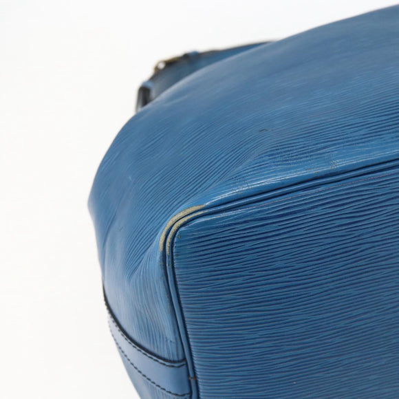 LOUIS VUITTON Epi Petit Noe Shoulder Bag Blue M44105 LV Auth yk20000